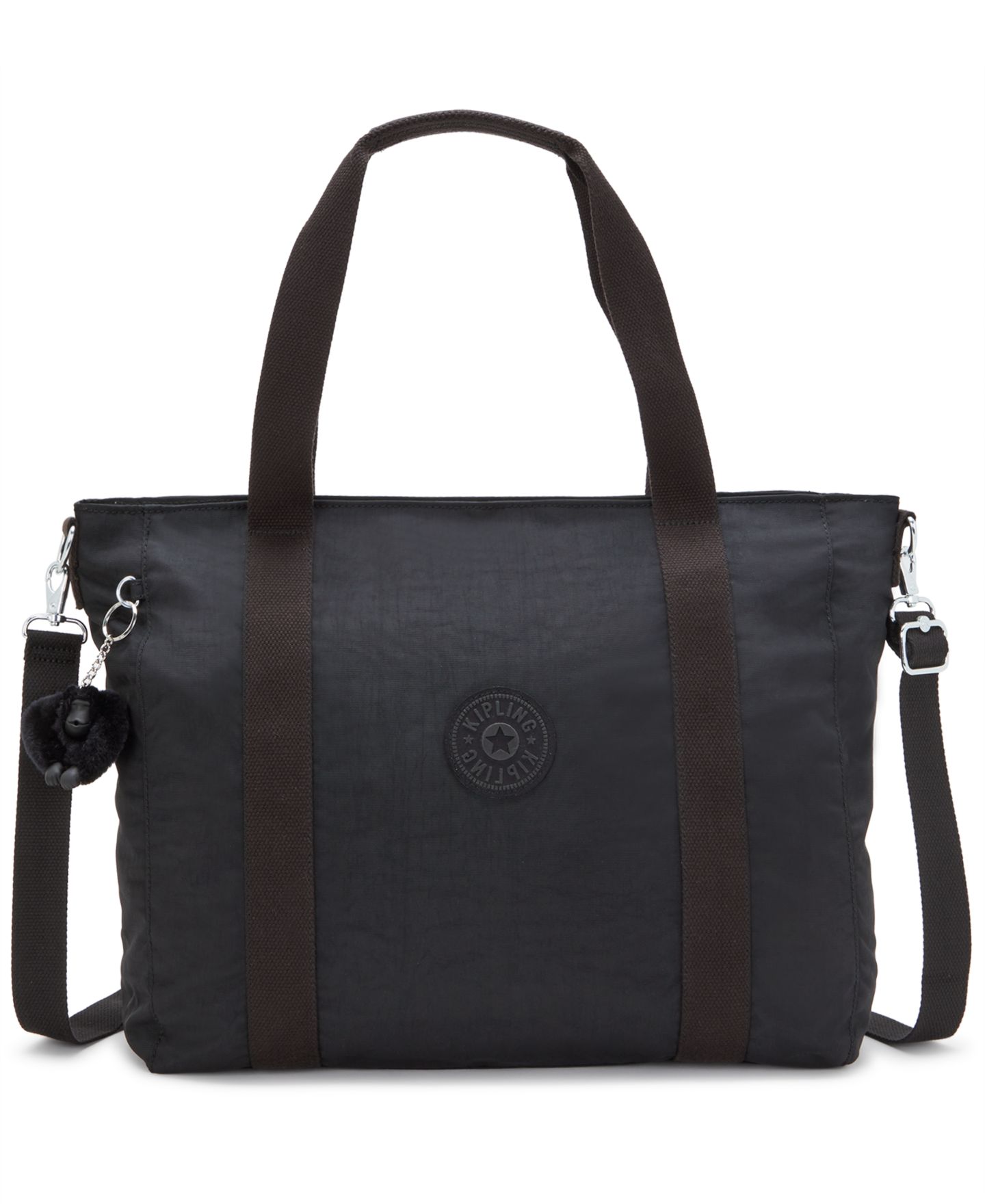 Женская сумка Kipling Asseni XL, цвет: Чёрный — фото 1