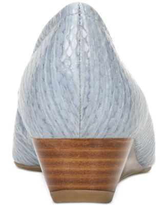 Naturalizer Contrast Peep Toe Wedges