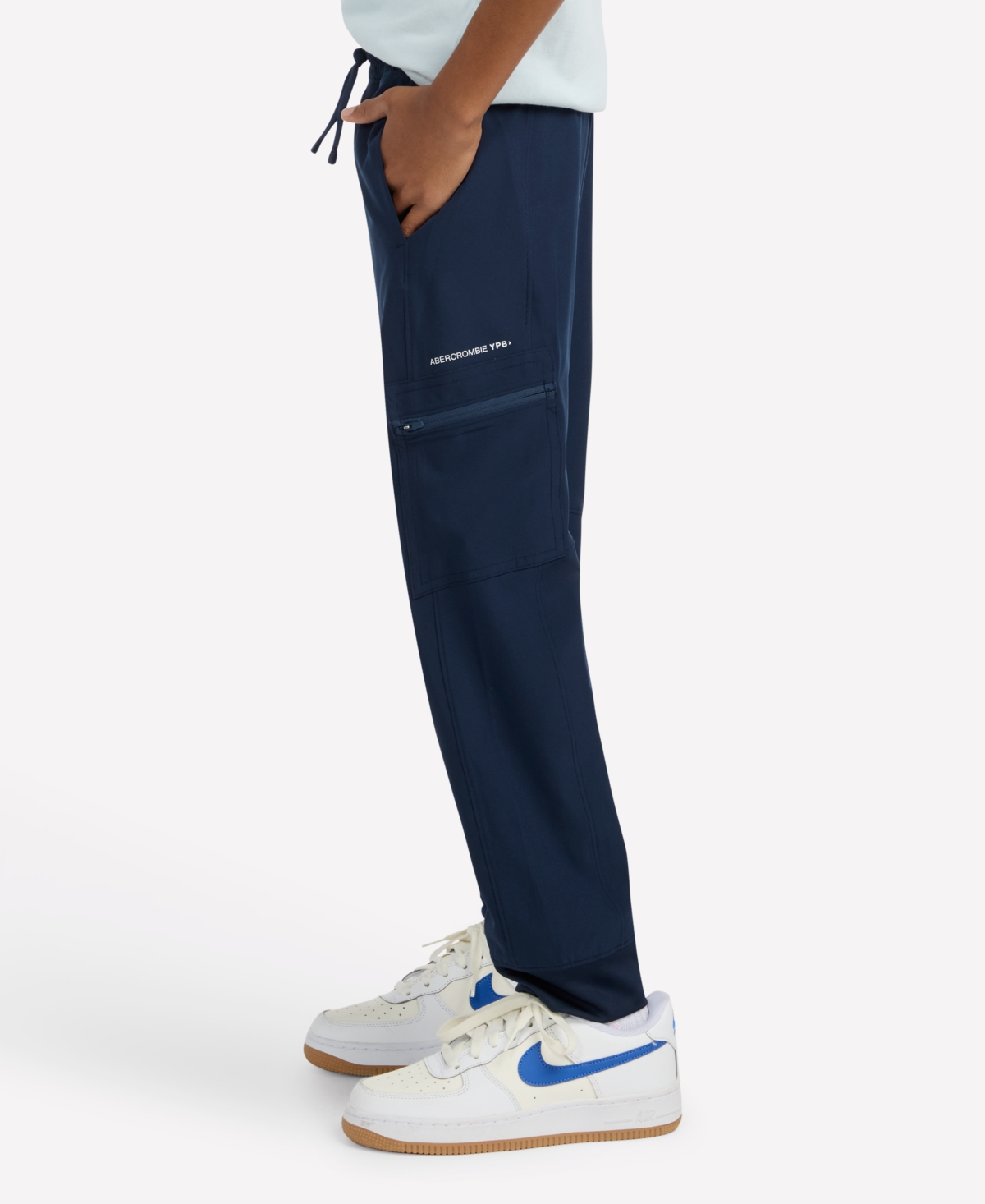 Abercrombie Boys Ypb Motiontek Technical Joggers In Blue