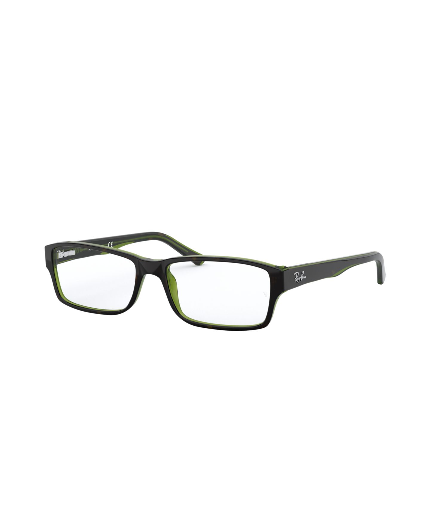 Очки Ray-Ban Unisex Rectangle Plastic RB5169 Optics Eyeglasses, цвет: Гавана — фото 1