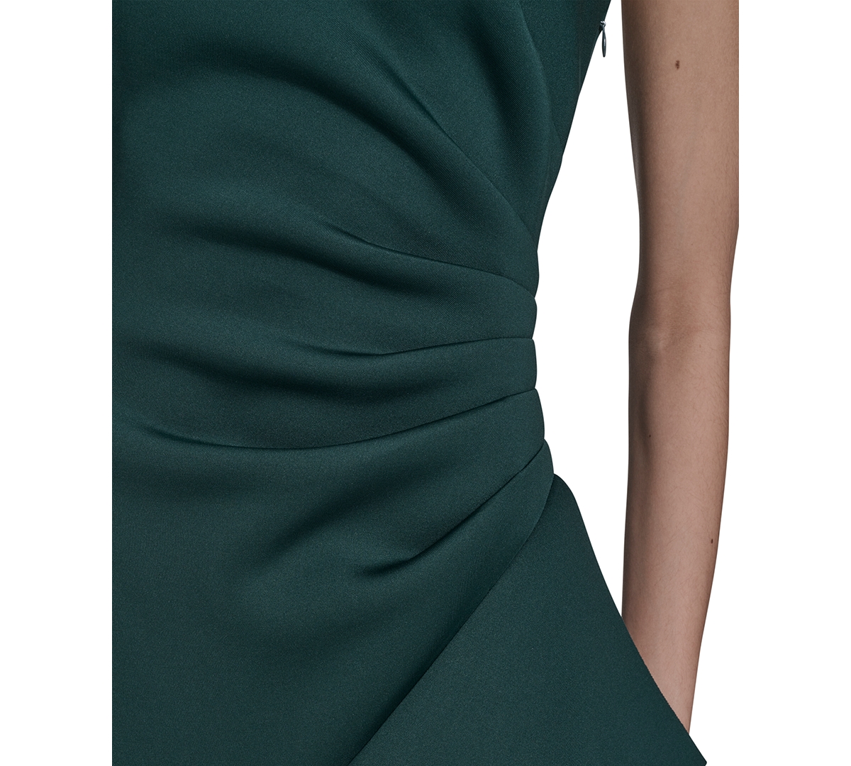 Eliza J Women's One-shoulder High-low Hem Sleeveless Gown In Green