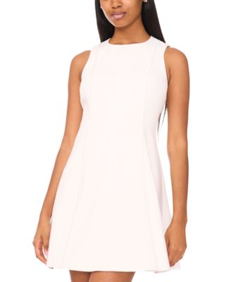 Women's Sleeveless Studded A-Line Dress