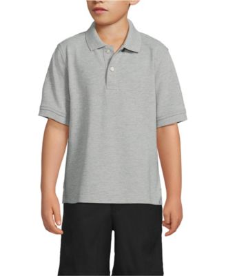 Girls Short Sleeve Mesh Polo Shirt