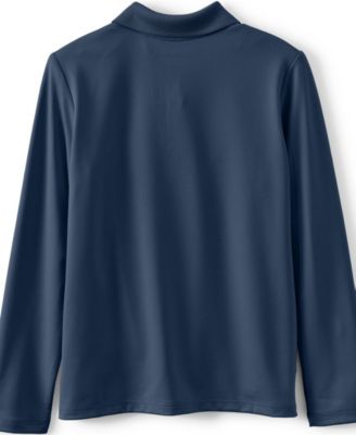 Girls Long Sleeve Feminine Fit Rapid Dry Polo Shirt