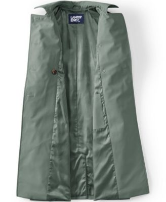 Plus Size Squall Waterproof Modern Trench Raincoat