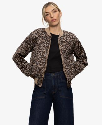 Women's Monroe Sateen Long Sleeve Bomber Jacket