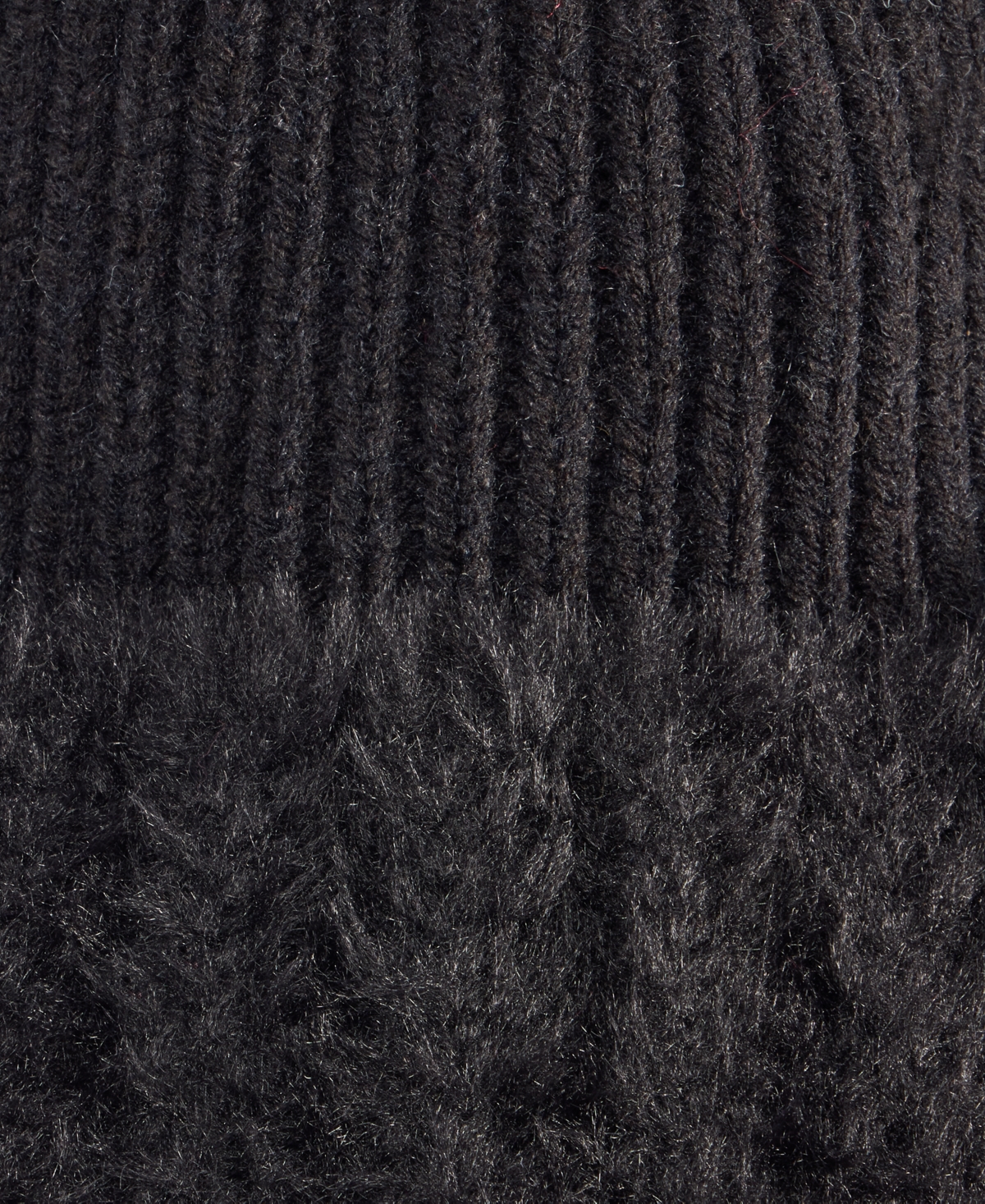 Inc International Concepts Faux Fur Cuff Ribbed Knit Beanie, Macy's Exclusive In Gray