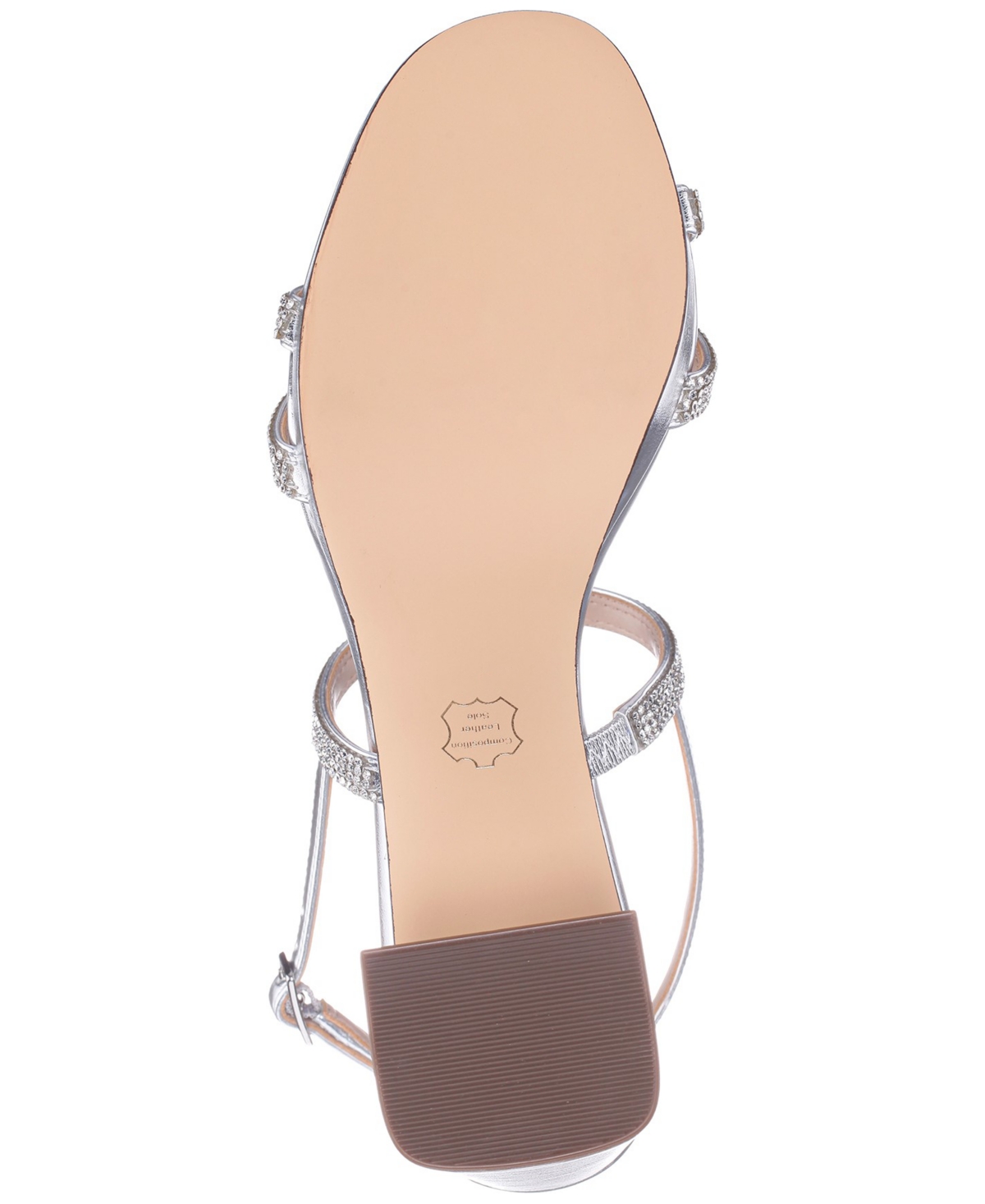 Nina Women's Berna Block-heel Strappy Sandals In Silver