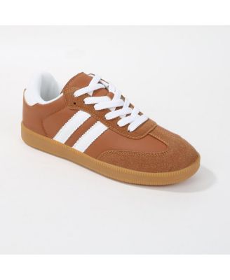 Lisa Retro Stripe Gum Sole Sneakers