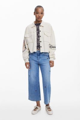 Women's Mickey sweatshirt-style jacket