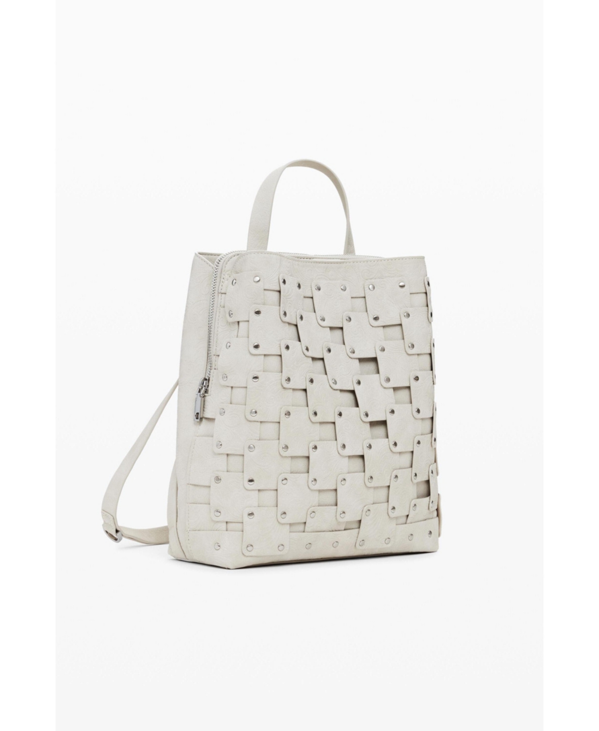 Desigual Women's Medium faux leather patch backpack