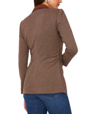 Women's Long Sleeve Button-Down Jacket