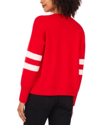 Women's Crewneck Number "28" Long-Sleeve Sweater		
