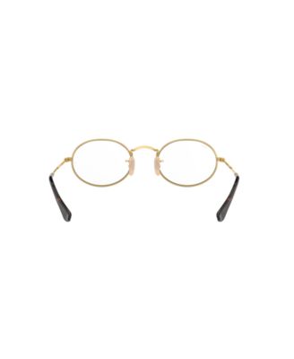 Unisex Oval Optics Eyeglasses, RB3547V
