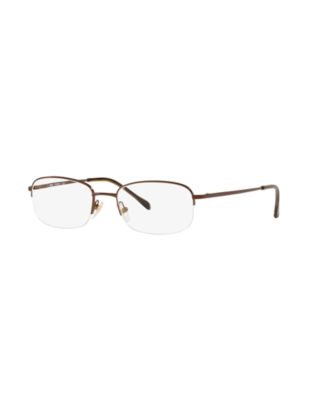 Man Oval Titanium SF4032T Eyeglasses
