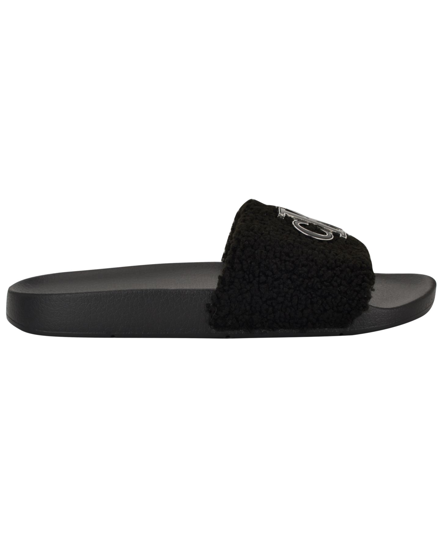 Женские сандалии Calvin Klein Ahva Cozy Slip-On Pool, цвет: Чёрный — фото 2