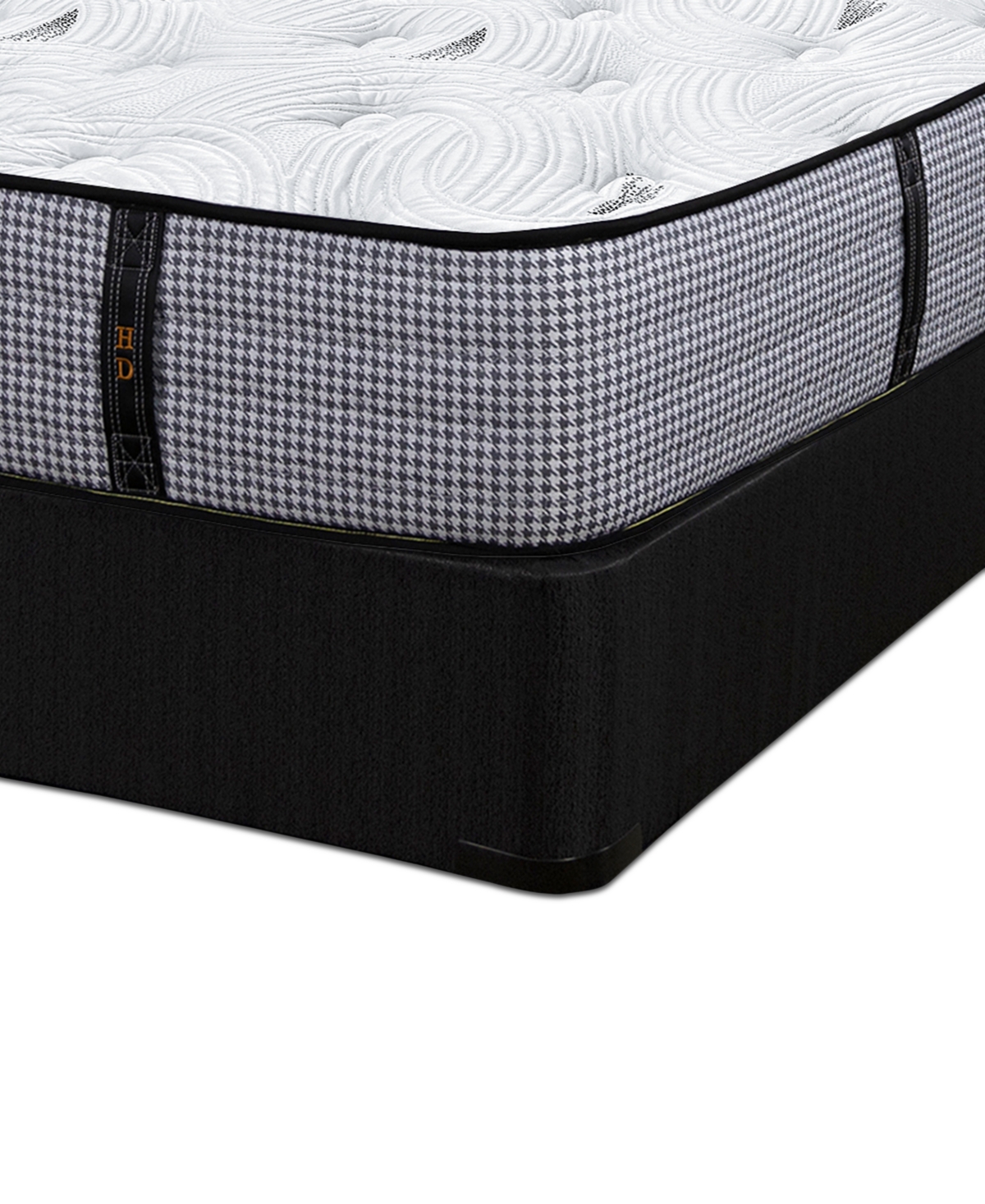 Paramount Hd Ash 12" Plush Tight Top Mattress Set, King, Macy's Exclusive In Transparent