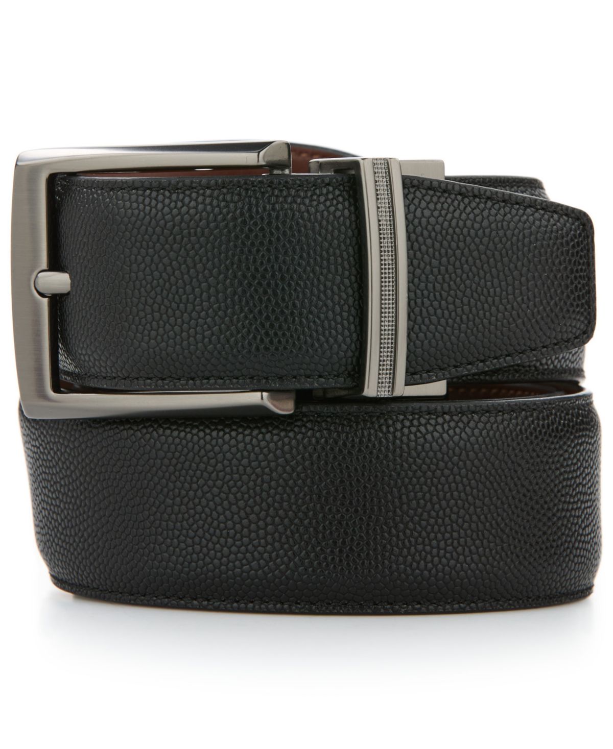 Мужской реверсивный матовый пояс для платья Liz