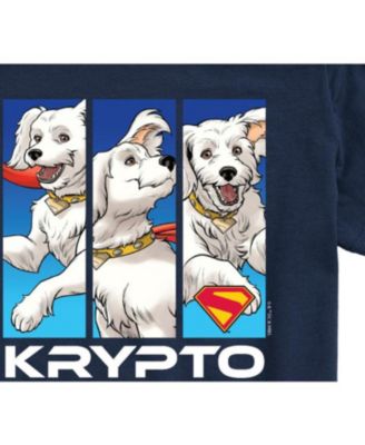 Big Boys Krypto Superdog Comic Strip Graphic T-Shirt