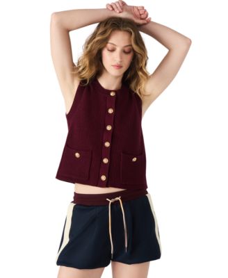 Women's Aliya Sleeveless Knit Sweater Vest