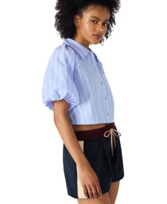 Women's Reece Collar Short Sleeve Top