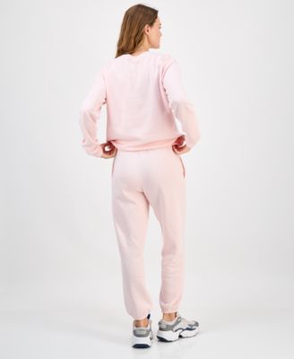 Juniors' Mickey Mouse Holiday Sweatshirt & Jogger Pants