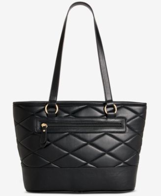 Large Quilted Tulip Tote, Exclusively at Macy's 