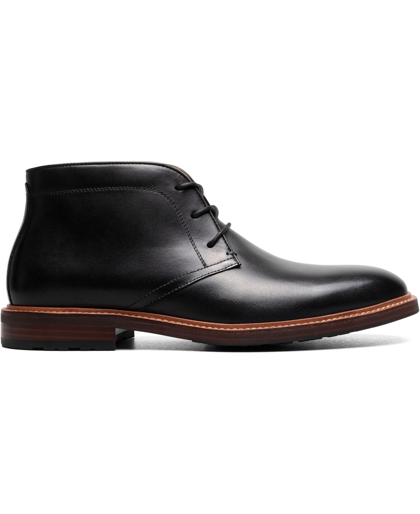 Мужские ботинки Florsheim Anthem Plain Toe Chukka Boot, цвет: Чёрный — фото 2