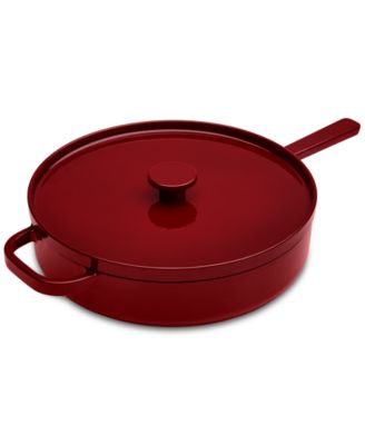 The Cellar - Enameled Cast Iron 3.5-Qt. Braiser Red