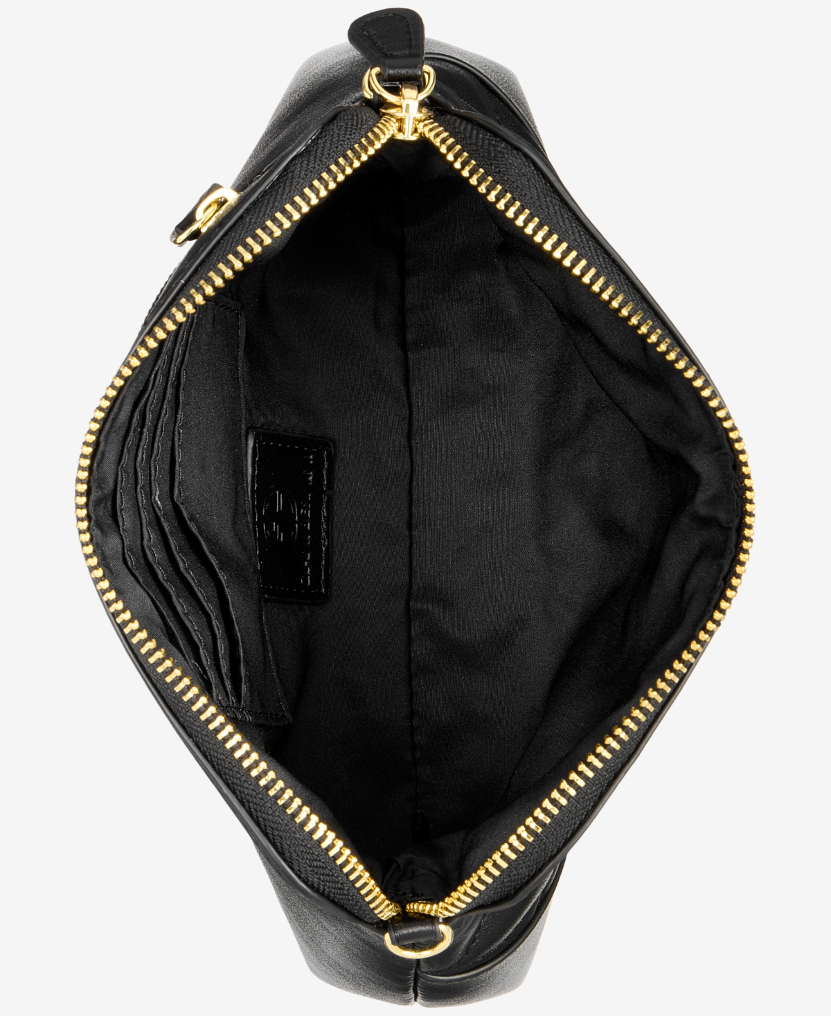 Giani Bernini Small Quilted Crossbody Wristlet, Macy's Exclusive In Black