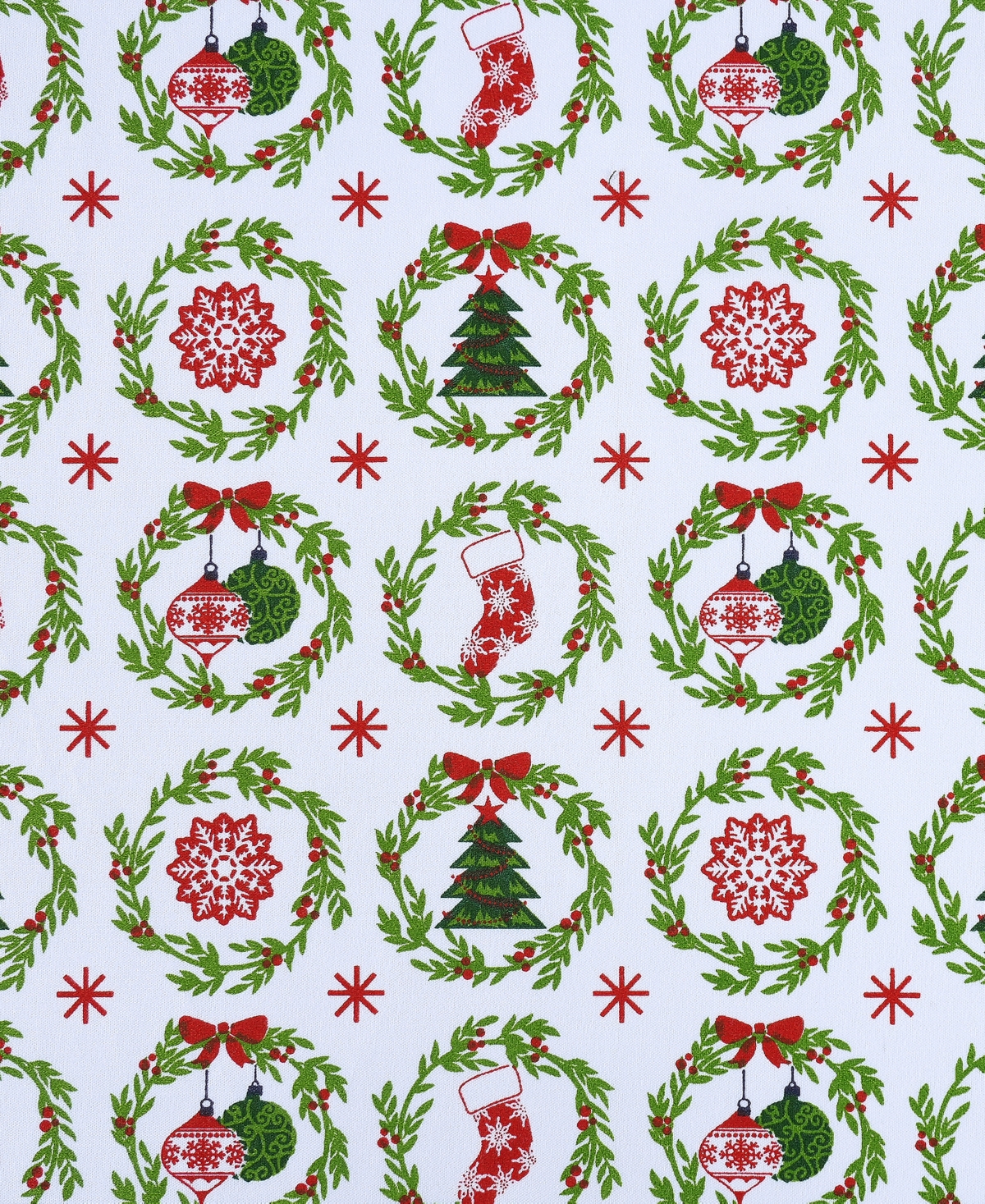 Sanders Holiday Printed Microfiber 4-pc. Sheet Set, King In Multi