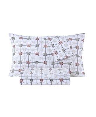 Holiday Printed Microfiber 4-Pc. Sheet Set, Full