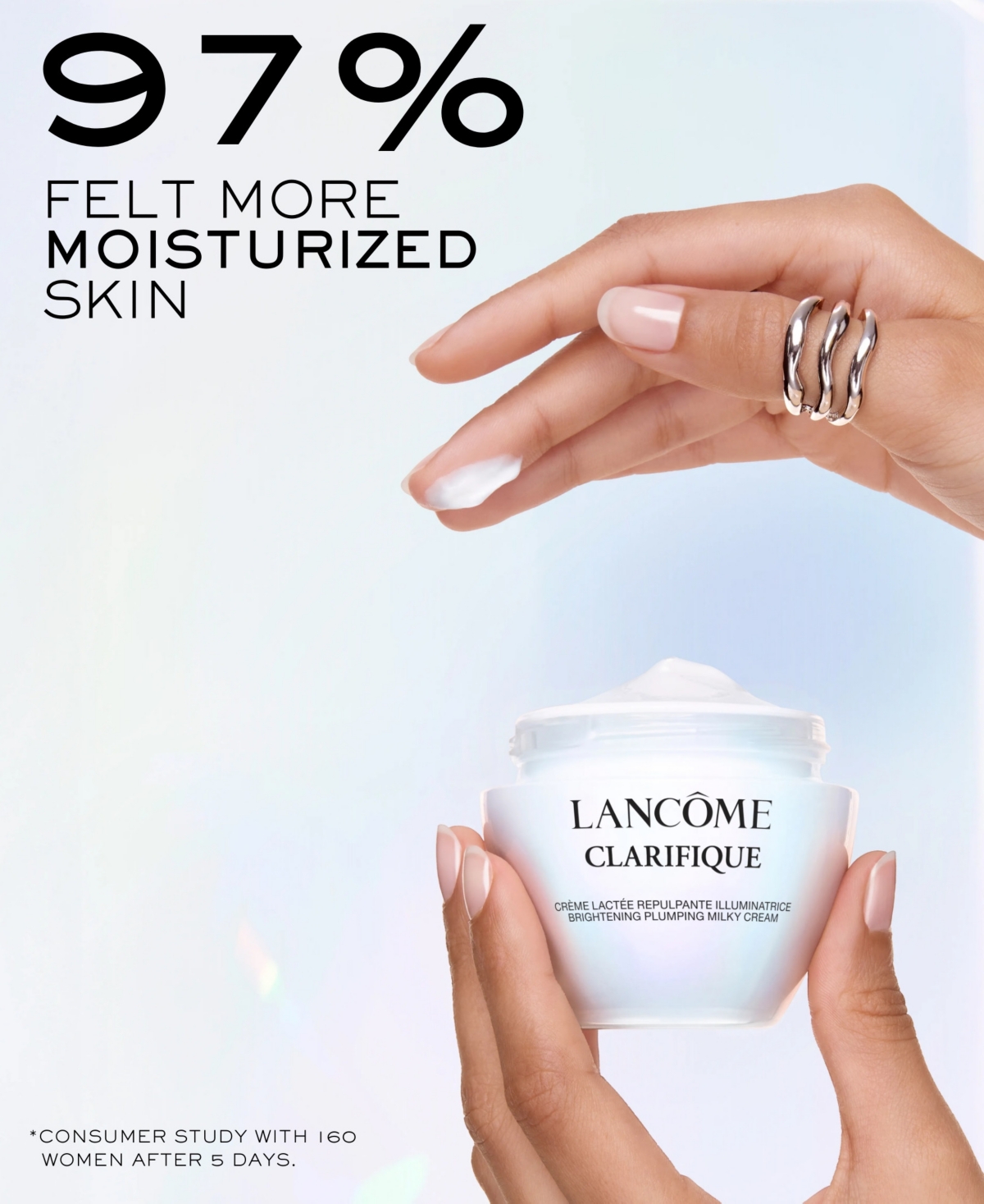 Lancôme Clarifique Milky Cream For Oily Skin, 1.69 Oz. In Transparent