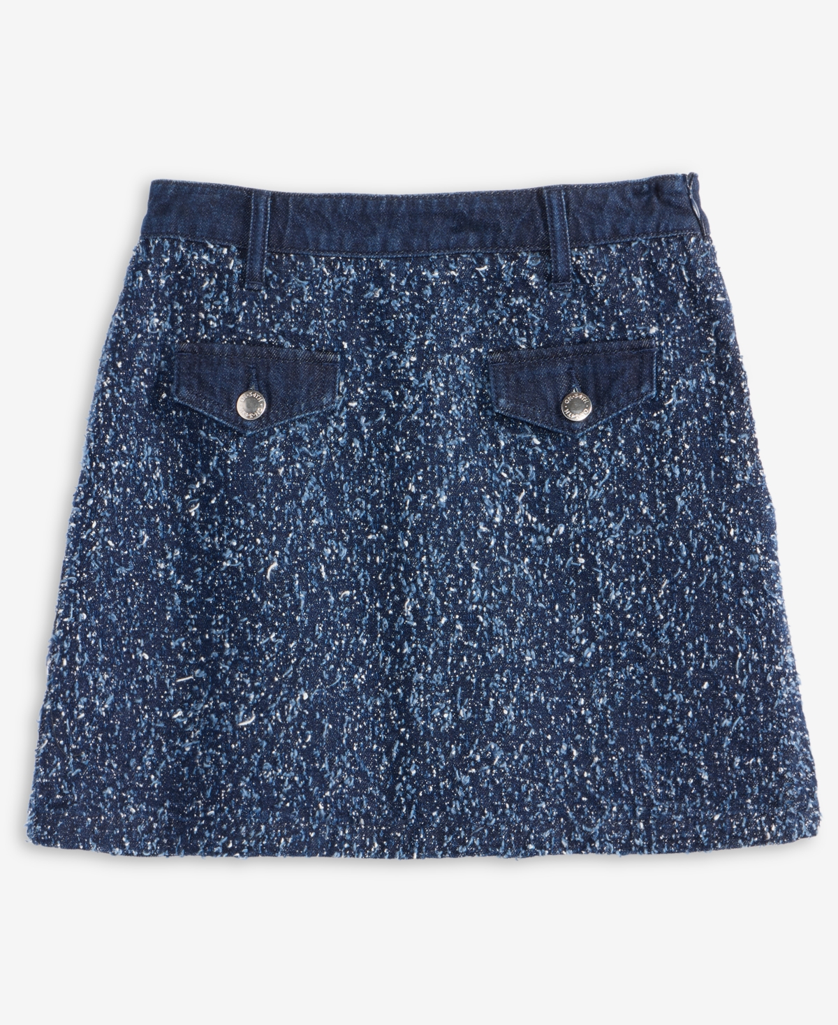 On 34th Women's Denim-trim Tweed Mini Skirt, Macy's Exclusive In Blue