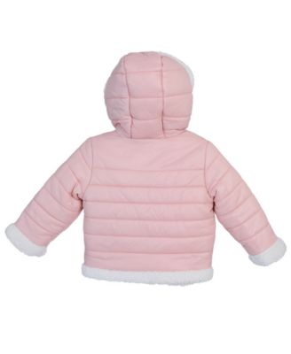 Baby Girls Plush Lined Midweight Jacket