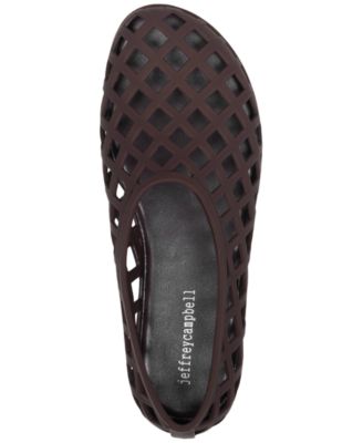 Women's Jellz Caged Ballet Jelly Flats