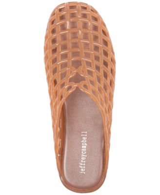 Women's Sea-Glass Caged Jelly Mules