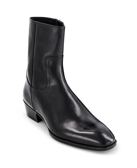 Мужские ботинки Anthony Veer Lennox Zipper, цвет: Чёрный