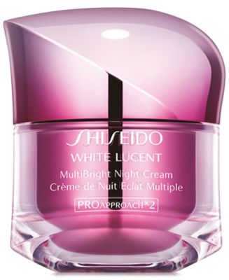 Shiseido White buy Lucent Luminaizing Infuser Multibright Night Cream Set