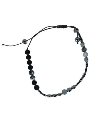 Hawk Metallic Disc Adjustable Bracelet