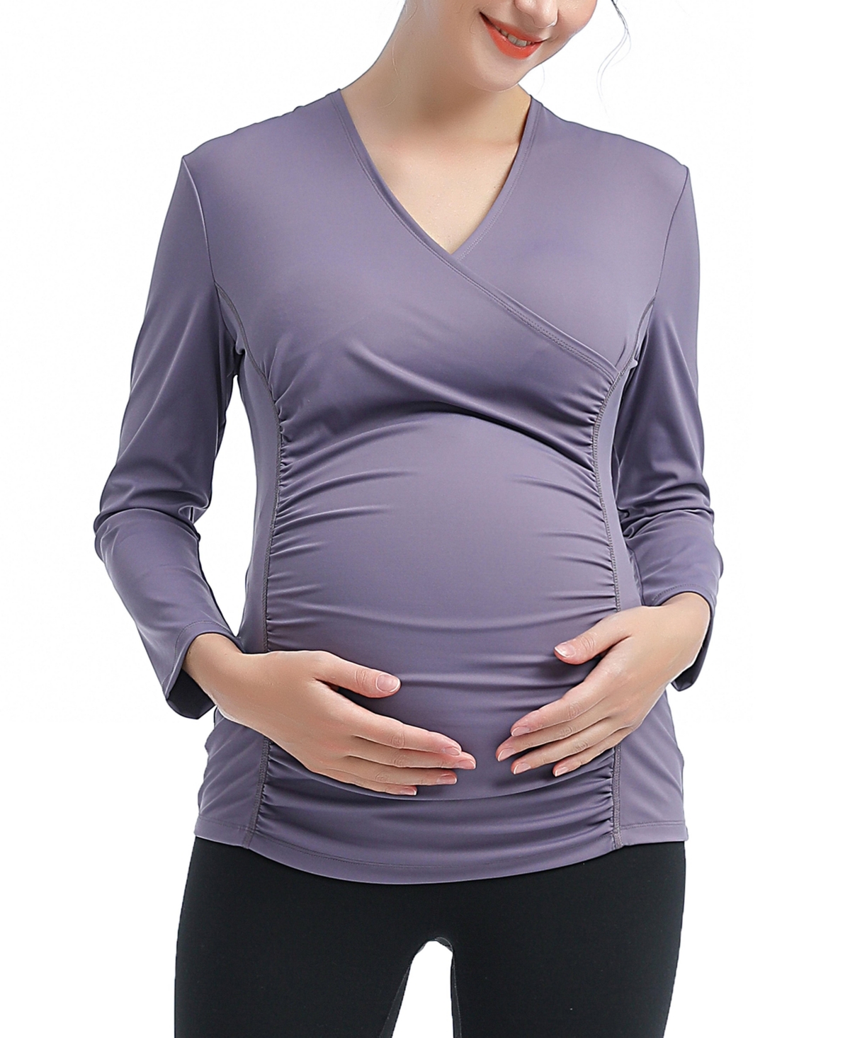Women's Maternity Essential Nursing Active Top - Rose