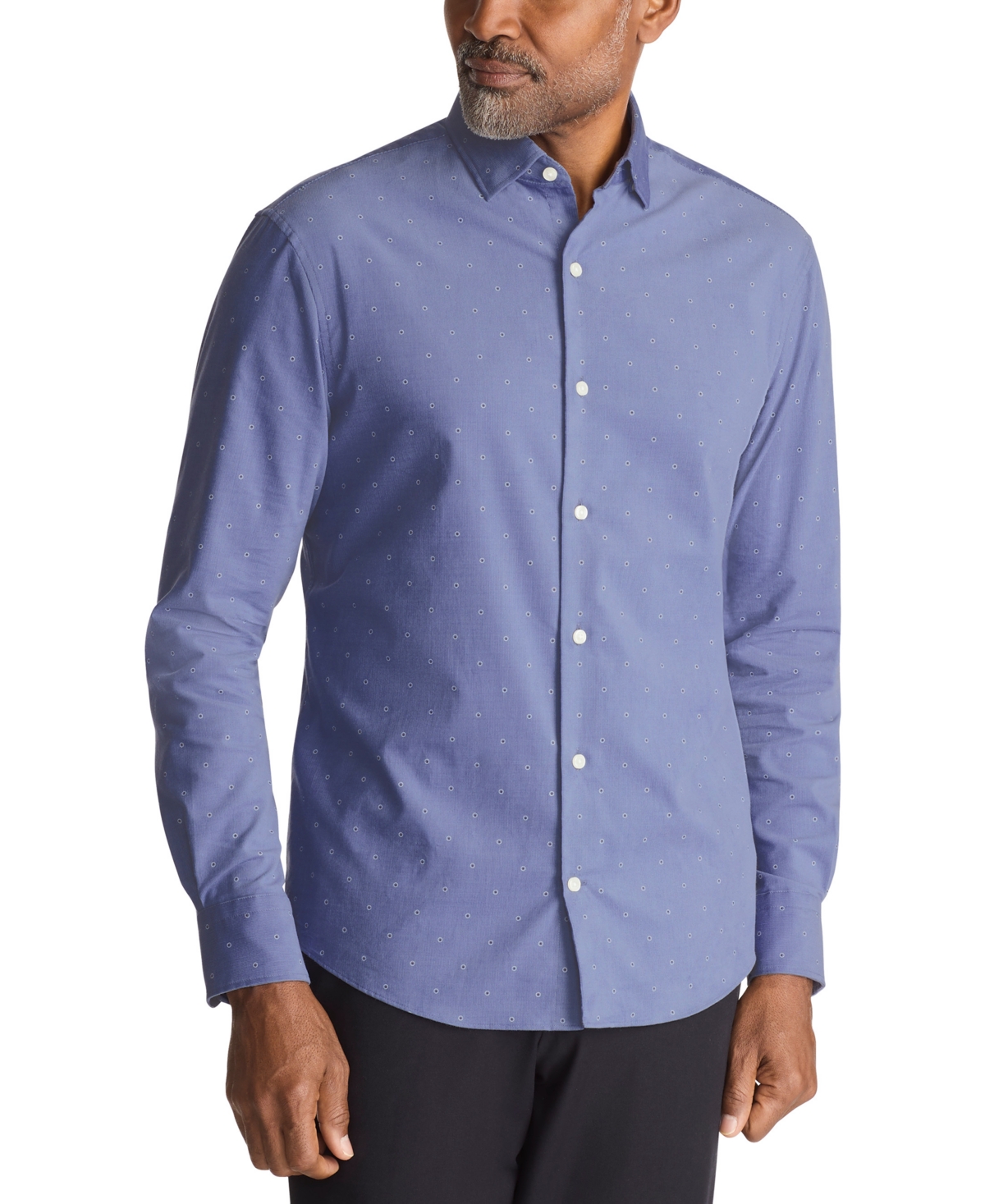 Tommy Hilfiger Men's Regular Fit Corduroy Dress Shirt