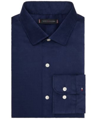 Men's Regular Fit Corduroy Dress Shirt