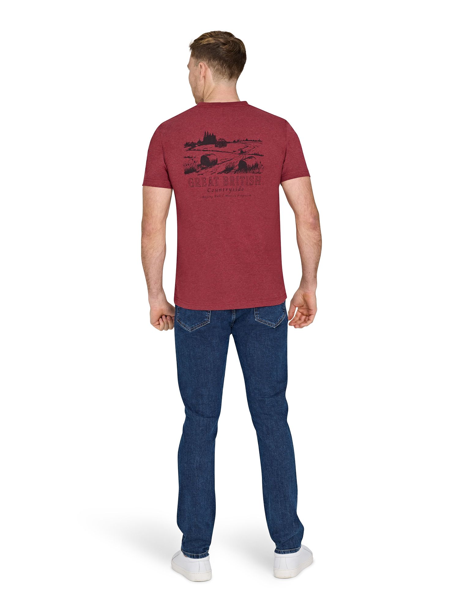 Men's MF Field Back Print T-Shirt