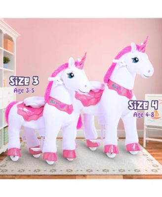 Ride-on Unicorn Pink Model E Size 3 for 3-4 Years