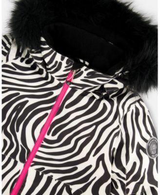 Girl Two-Piece Play Snowsuit Fuchsia - Child