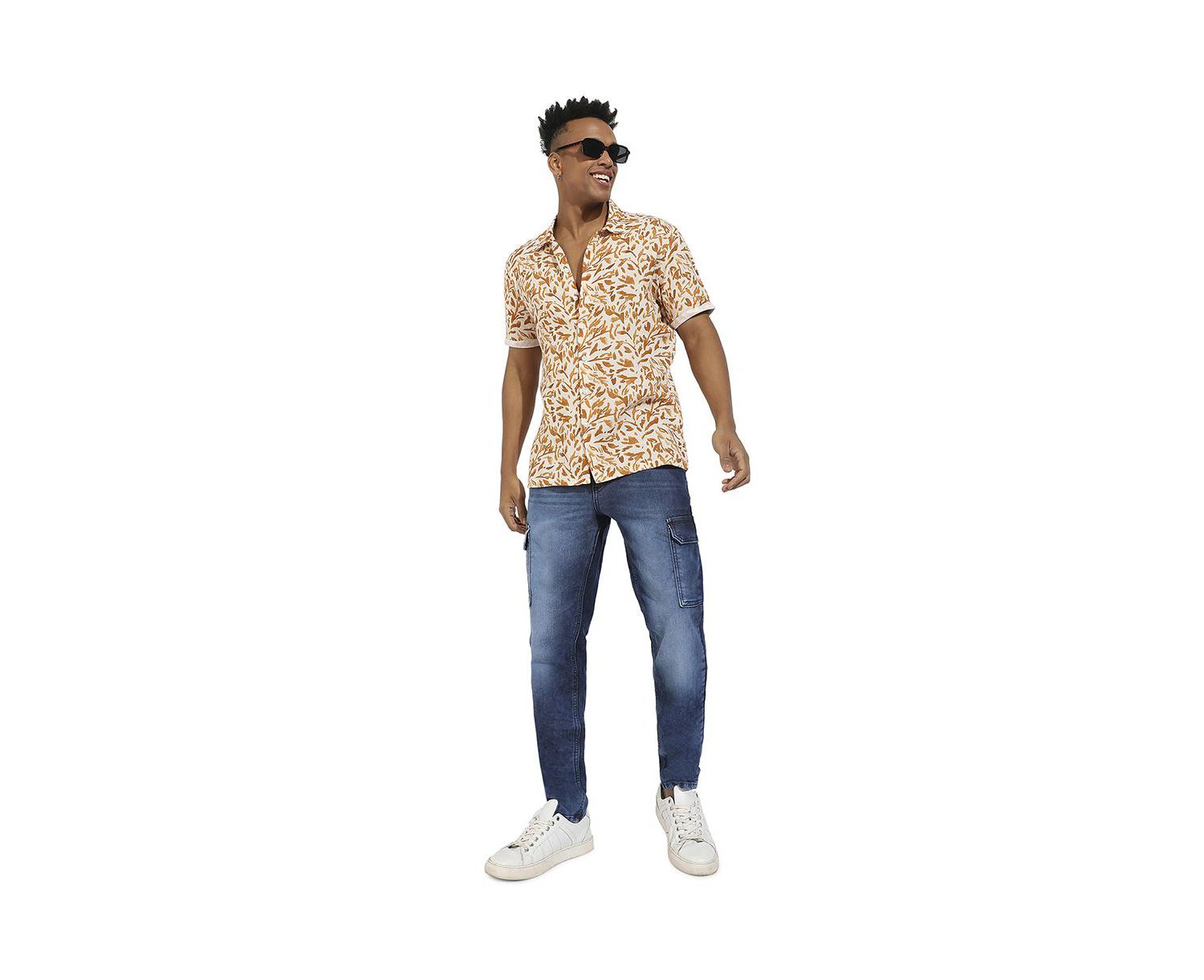 Men's Foliage Strokes Shirt