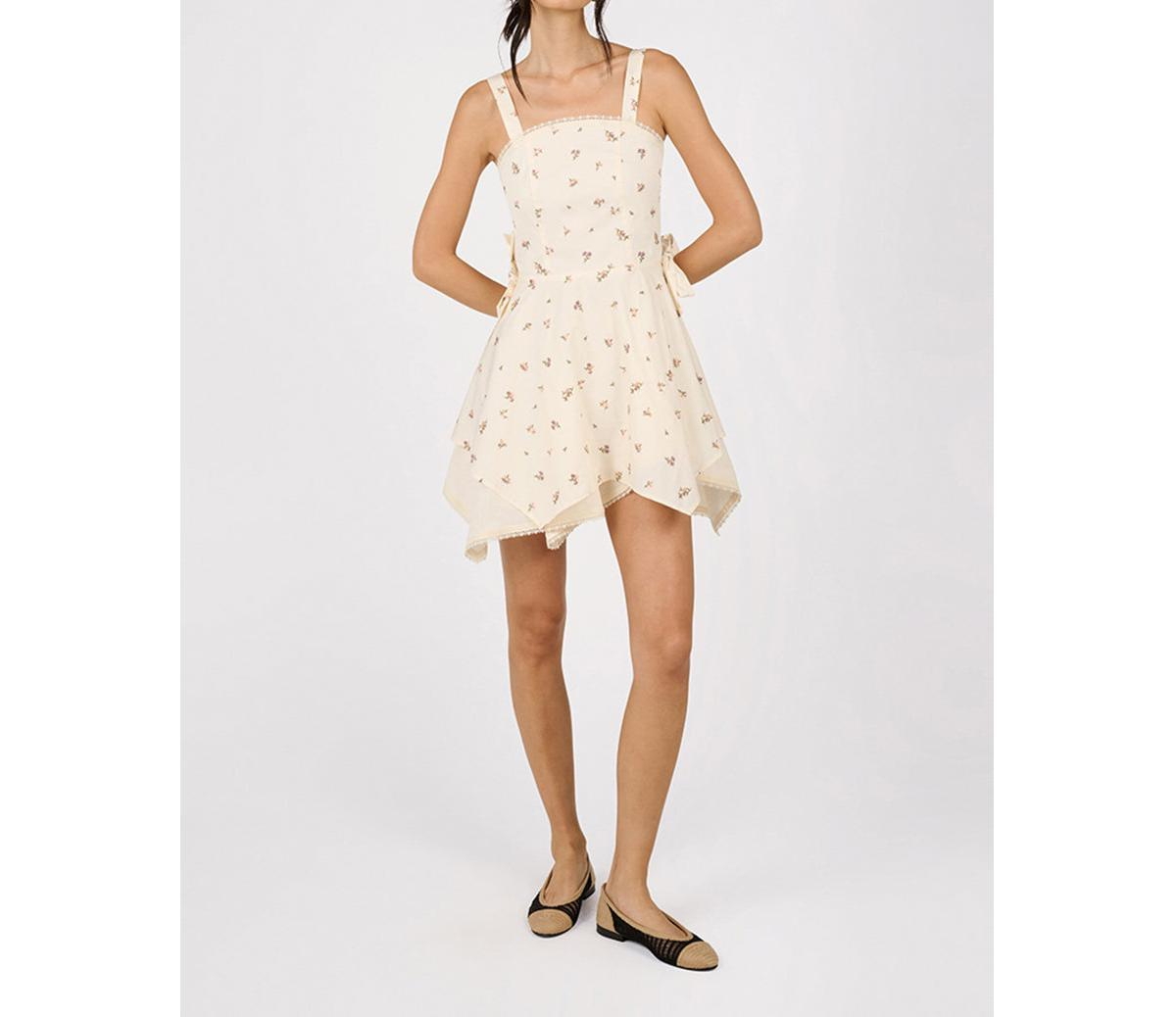 Women's Handkerchief Mini Dress