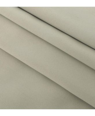 100% Hotel Blackout Thermal Insulated Grommet Curtains (2 Pack)