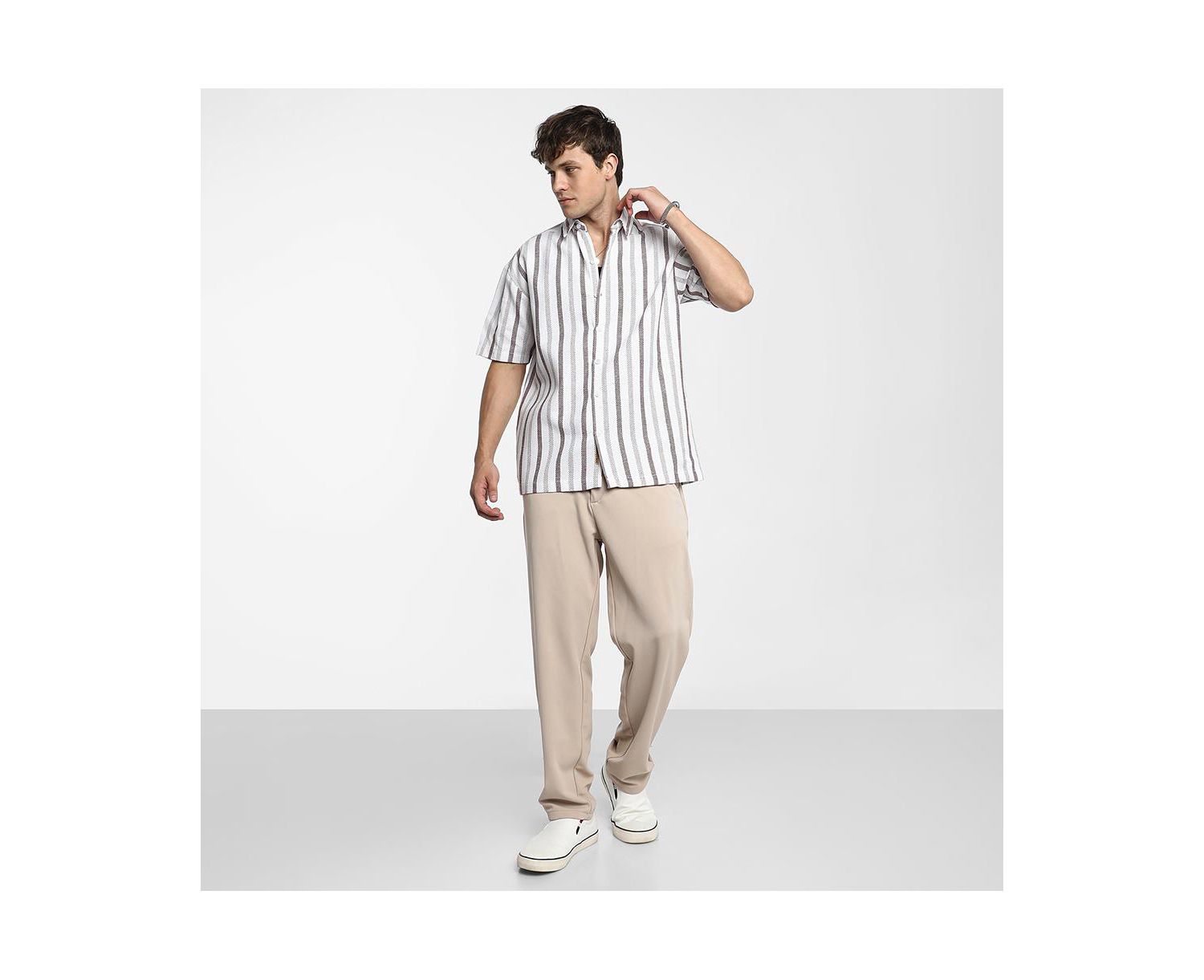 Men's Pencil-Striped Shirt